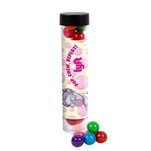 Tube with Gumballs