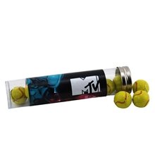 Tube with Choc Tennis Balls