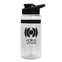 Groove Stripe 20 oz Tritan(TM) Sports bottle with Drink thru lid
