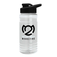 Groove 20 oz Tritan(TM) Sports bottle with Drink thru lid