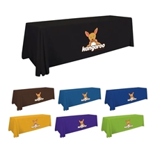 8 Standard Table Throw (Full - Color Front Only)