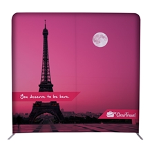 8W x 90H EuroFit Straight Wall Kit (Recycled Polyester Knit)