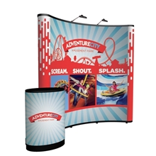 8 Curved Show N Rise Floor Display Kit (Full Mural)