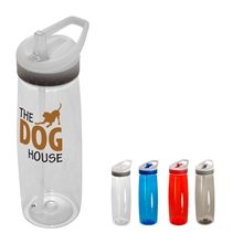 28 oz Wave Bottle With Flip Up Straw