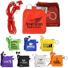 Sporty Pouch Colorful Ear Buds
