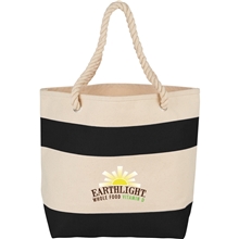 Rope Handle 16oz Cotton Canvas Tote