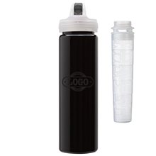 Newport 25 oz PET Bottle with Flip Spout Ice Stick
