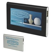 Compact Aluminum Power Bank 4000 MAh