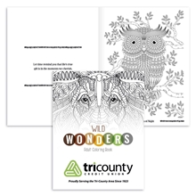 Good Value(TM) Wild Wonders Adult Coloring Book