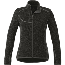 Womens TREMBLANT Sweater Knit Full Zip Jacket with Thumb Holes