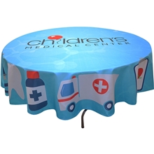 Full Color Round Table Covers for 5 Diameter Tables