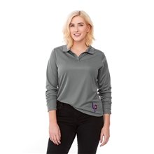 Womens MORI Long Sleeve Performance Polo