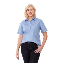 Womens COLTER Short Sleeve Button Up Shirt