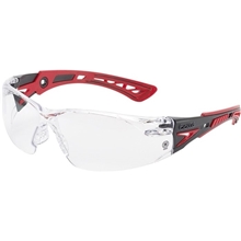 Boll Rush Plus Temple RED Lens Clear