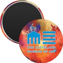 3 Round Magnet Button