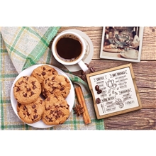 Single Square Stone Coaster