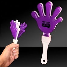 Purple White Hand Clappers