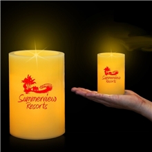 LED Pillar Candle - 4 1/4 Inch
