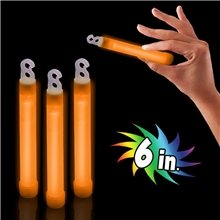 Premium Glow Sticks 6 - Orange