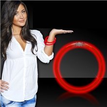Superior 8 Glow Bracelets - Red