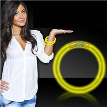 Superior 8 Glow Bracelets - Yellow