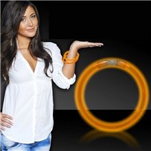 Superior 8 Glow Bracelets - Orange