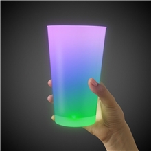 Multi Color LED Pint Glass