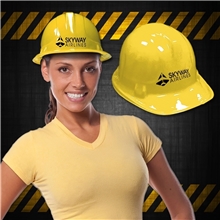 Yellow Plastic Construction Hat
