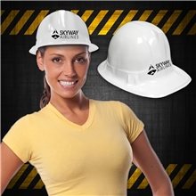 White Plastic Construction Hat