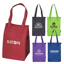 Cross Country - Non - Woven Insulated Lunch Tote Bag