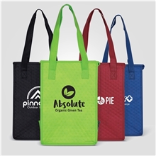 Cross Country - Non - Woven Insulated Lunch Tote Bag