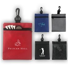 Non - Woven Zippered Sport Accessory Pouch