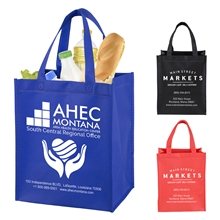10W x 12H x 8 Gusset - Junior Grocery Tote FULL VIEW