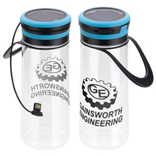 Light - Up 20 oz Tritan(R) Bottle + Solar Lantern