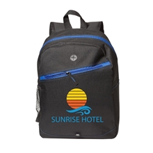 Prime Line Front Zipper Color Laptop Backpack