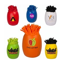 MopToppers Smiling Oblong Stress Ball
