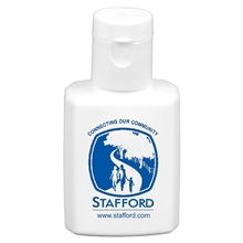 SUNFUN .5 oz Broad Spectrum SPF 30 Sunscreen Lotion In Solid White Flip - Top Squeeze Bottle (Spot Color)