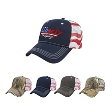 Flag Trucker Mesh Back Cap