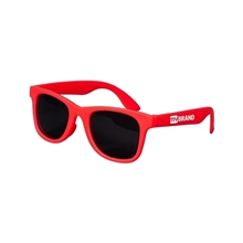 Youth Single - Tone Matte Sunglasses