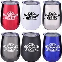 10 oz Stainless Stemless Wine Tumbler