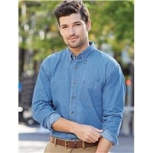 Port Authority(R) Long Sleeve Denim Shirt