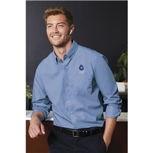 Port Authority(R) Long Sleeve Carefree Poplin Shirt