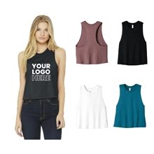 BELLA+CANVAS (R) Womens Racerback Cropped Tank