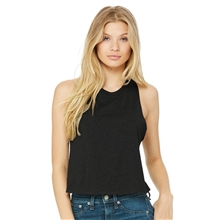 BELLA + CANVAS - Womens Racerback Crop Tank