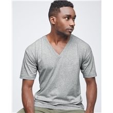 American Apparel - Fine Jersey V - Neck T - Shirt