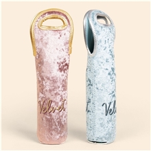 Wine Tote Velvet Neoprene Single