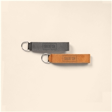 Suede - Ish - Neoprene Wrist Strap Key Holder