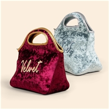 Gran Klutch Velvet Neoprene Lunch Bag