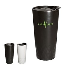 14oz Double Wall Ceramic Textured Tumbler