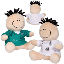 7 Doctor or Nurse MopToppers(R) Plush